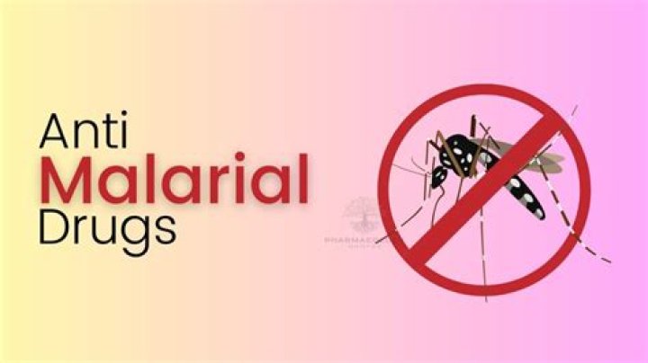 What do antimalarial drugs do