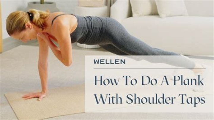 What do shoulder taps work out