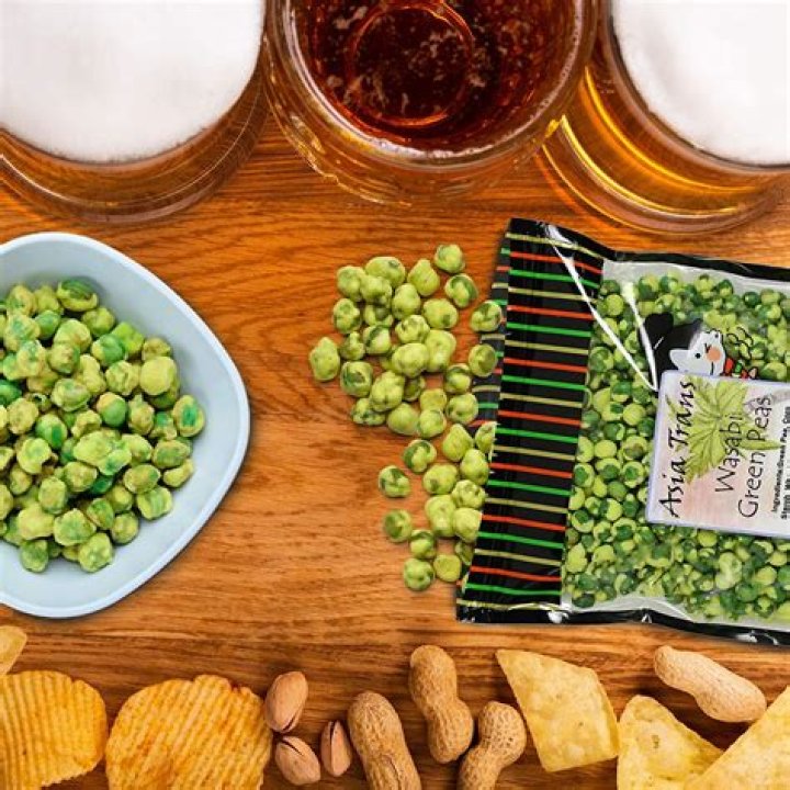 What do wasabi peas taste like