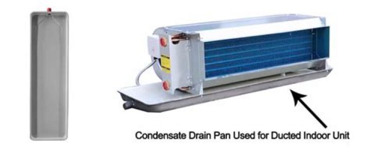 What does a condensate pan do