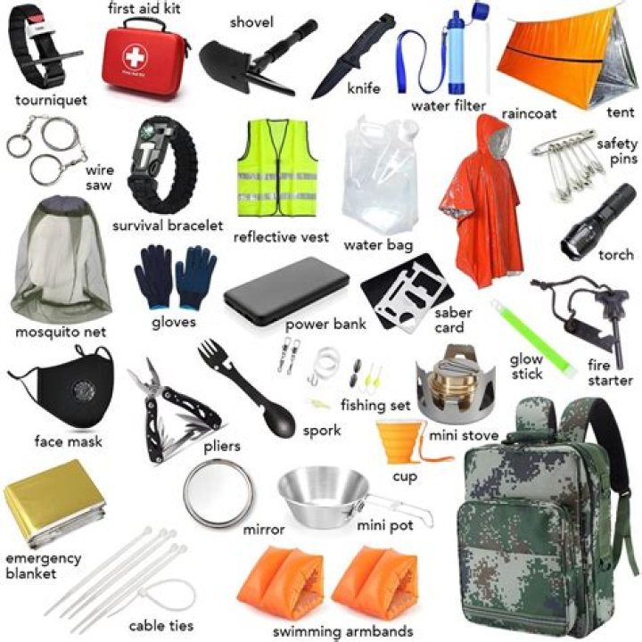 What does a survival pack contain