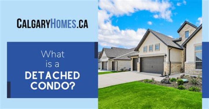 What does detached condo mean
