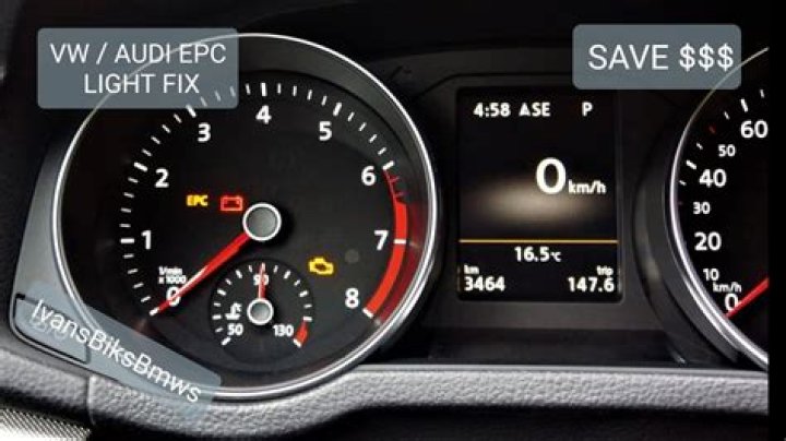 What does EPC mean on Audi a5