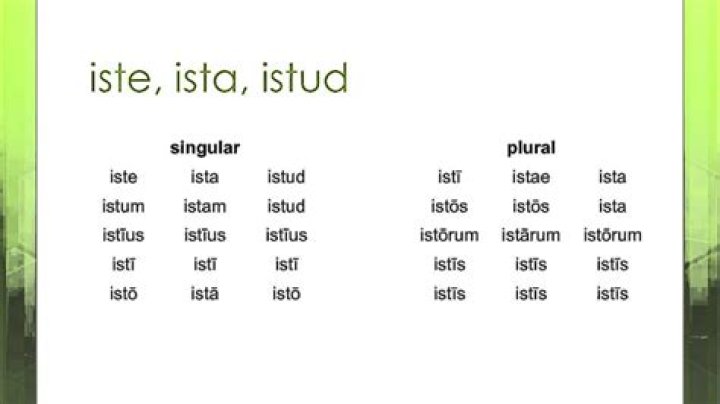 What does Illud est quod est mean