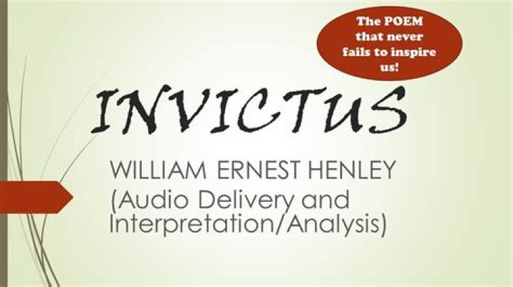 What does the term Invictus mean