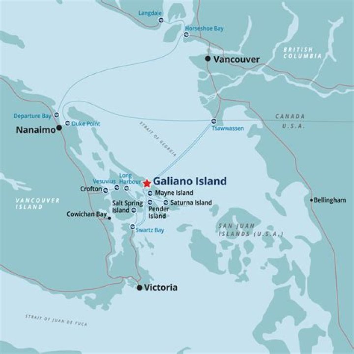 What ferries go to Galiano Island