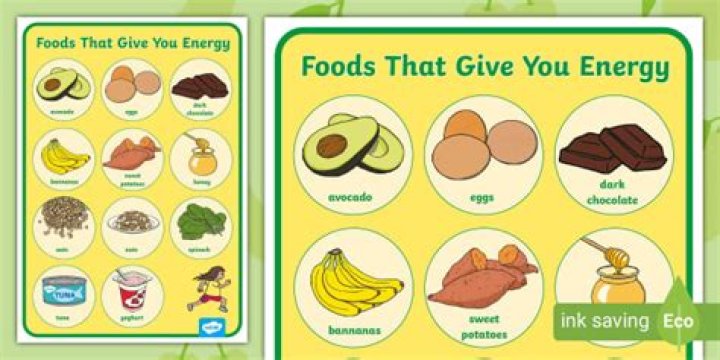 What food group gives most energy