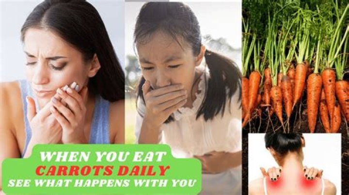 What happens if I eat old carrots