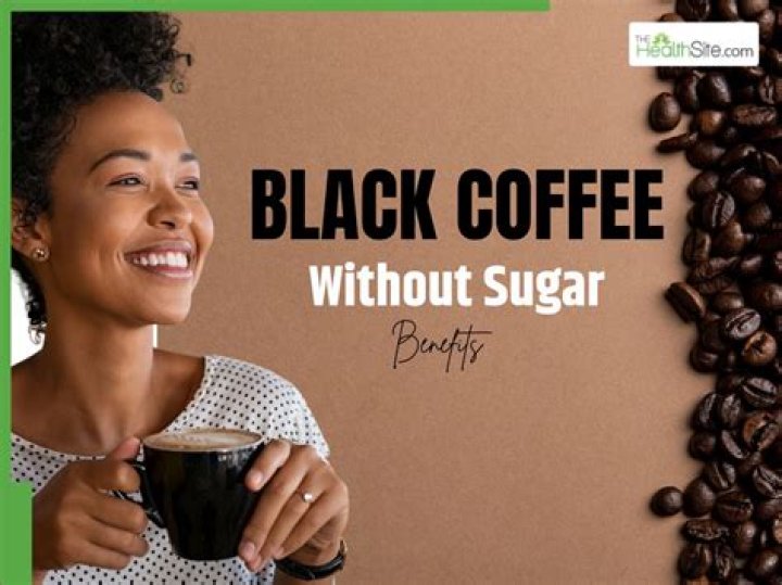 What happens if you drink black coffee without sugar