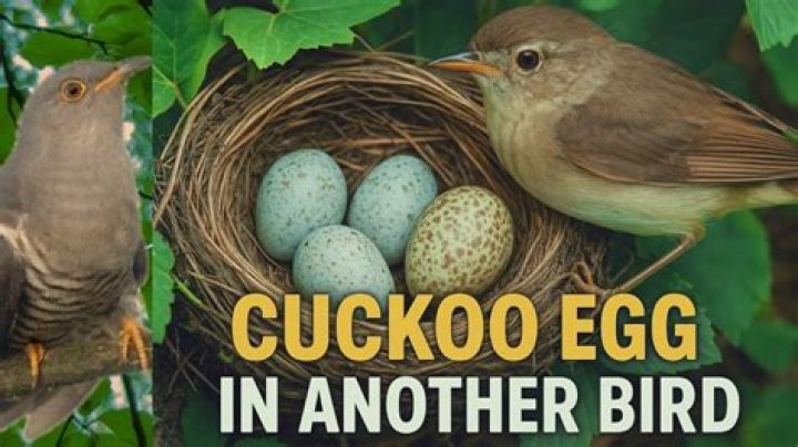 What happens when a cuckoo hatches in another nest