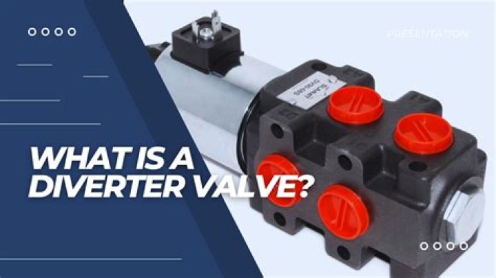 What is a diverter valve used for