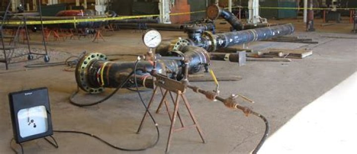 What is a sprinkler hydro test