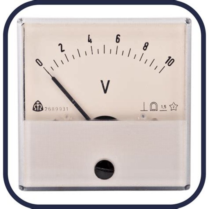 What is a volt meter equal to