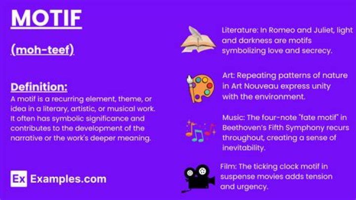 What is an example of a motif