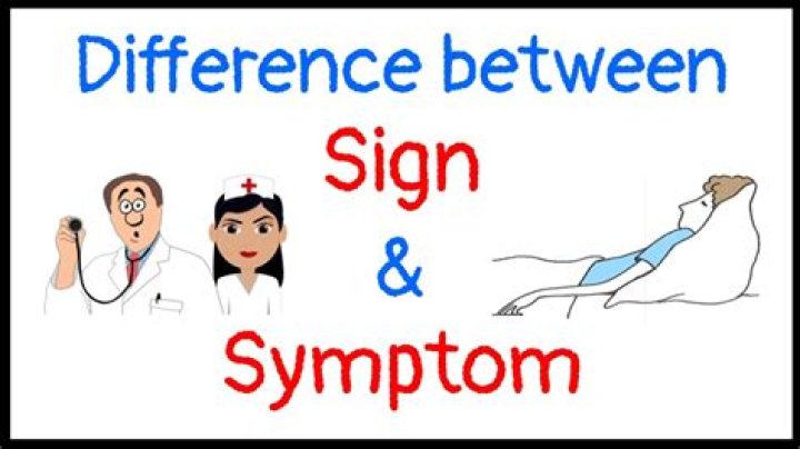 What is both a sign and a symptom