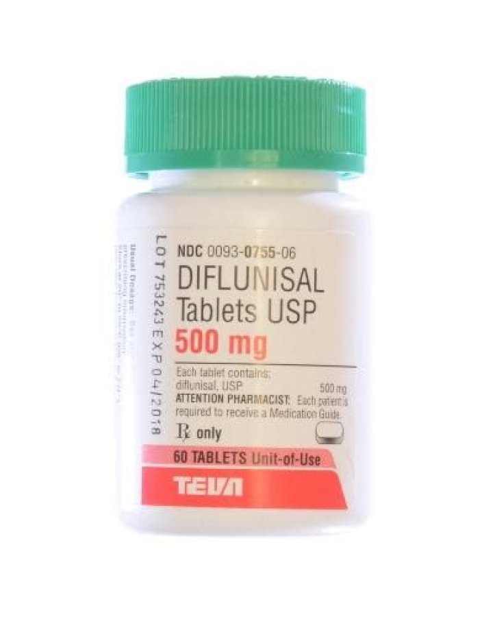 What is diflunisal 500mg used for