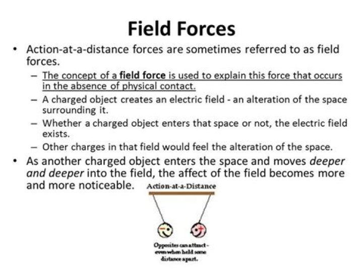 What is field force with examples