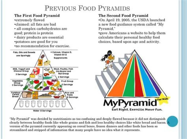 What is included in the MyPyramid