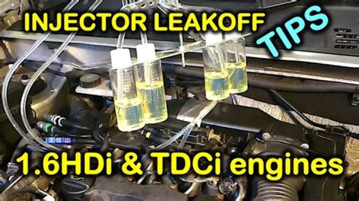 What is injector leak off test