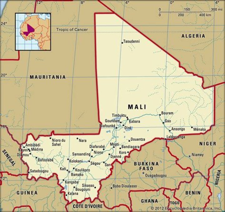 What is Mali called today