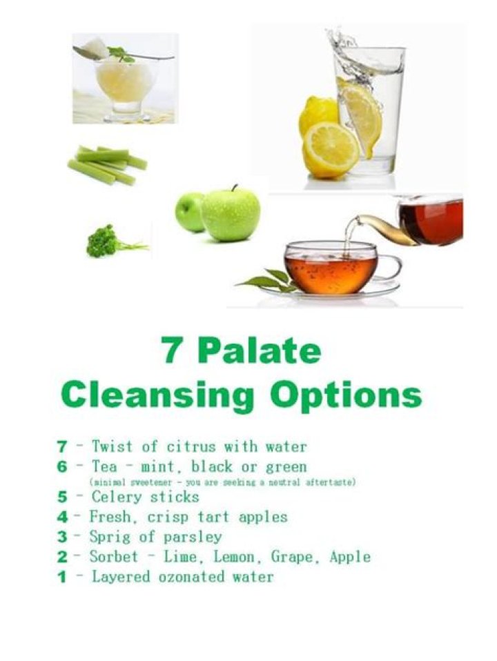 What is palate cleanser slang