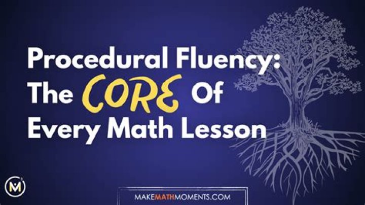 What is procedural in mathematics