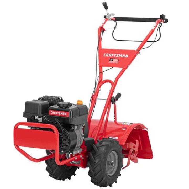 What is rear tine tiller