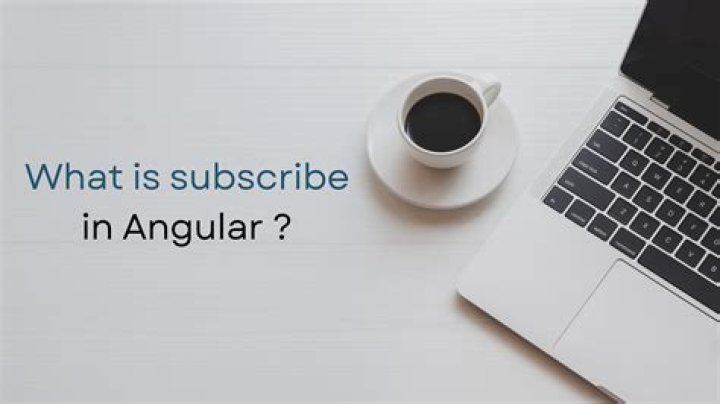 What is subscribe in angular 4