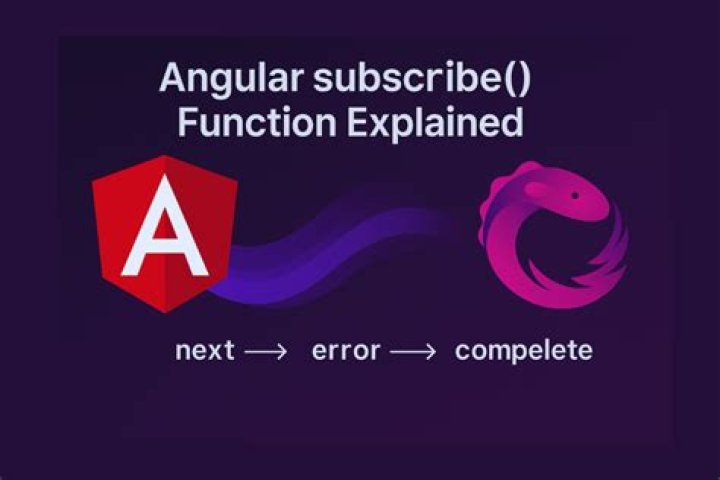 What is subscribe in angular 7