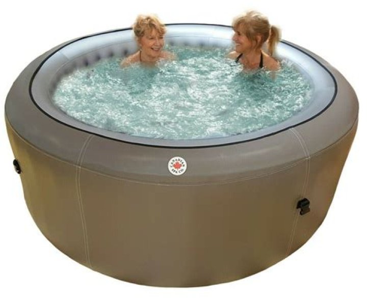 What is the deepest inflatable hot tub