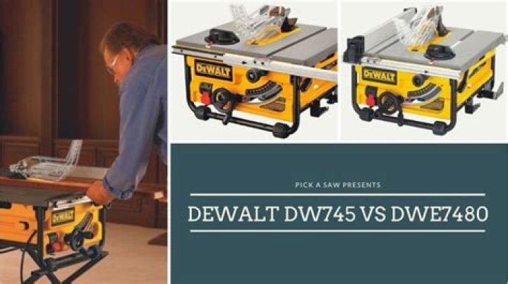 What is the difference between dwe7480 and dw745