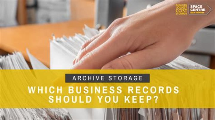 What is the ideal temperature for storing paper records