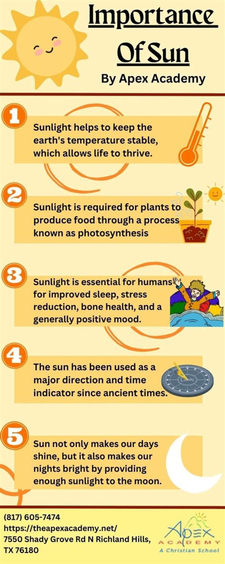 What is the importance of the sun