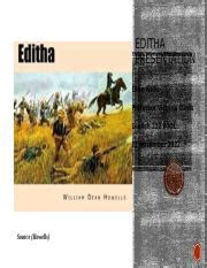 What is the message of Editha