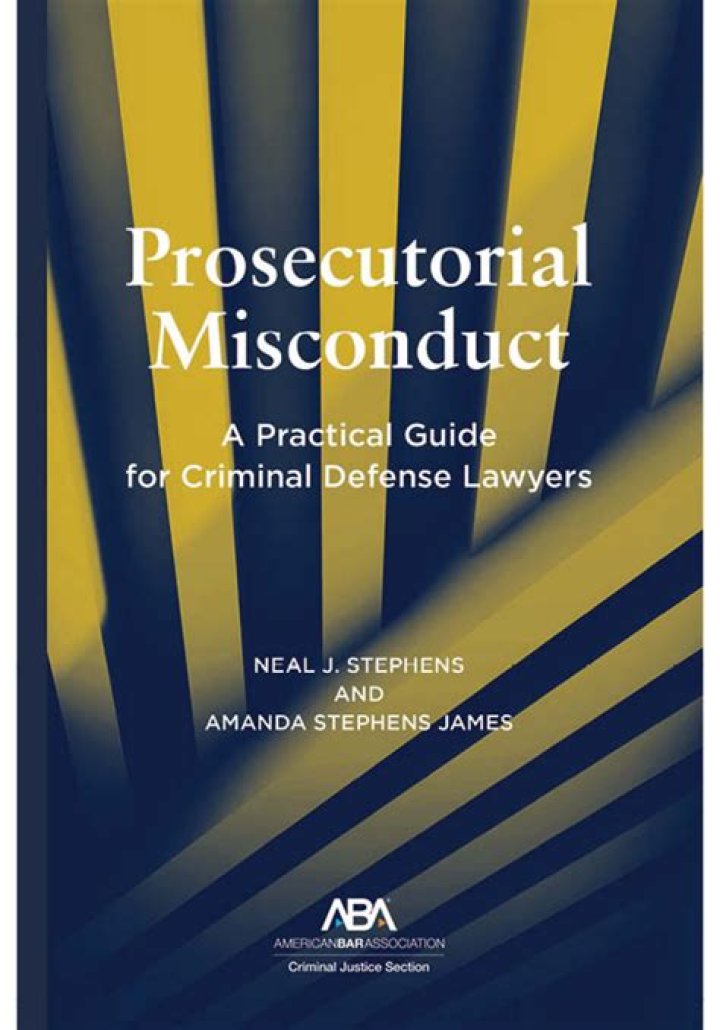 What is the result of prosecutorial misconduct