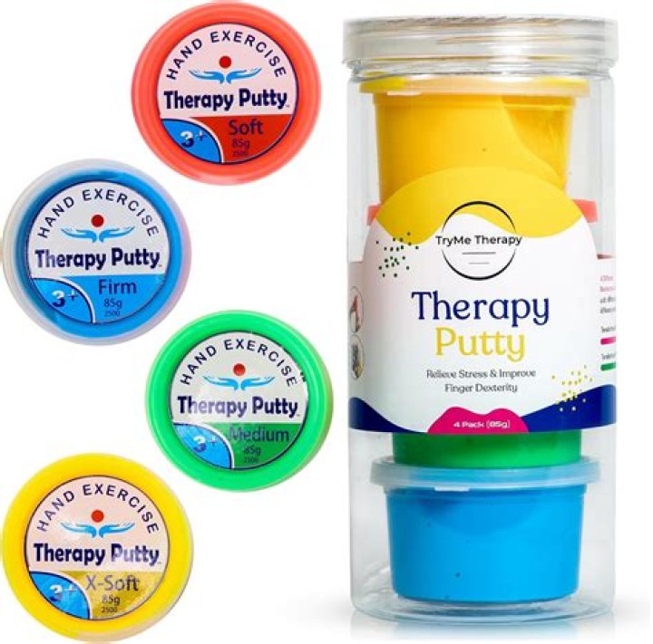 What is therapy putty made of