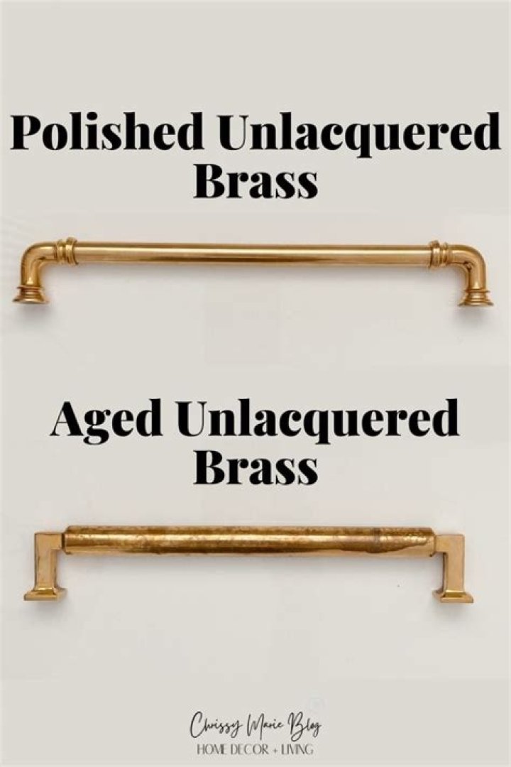 What is unlacquered brass