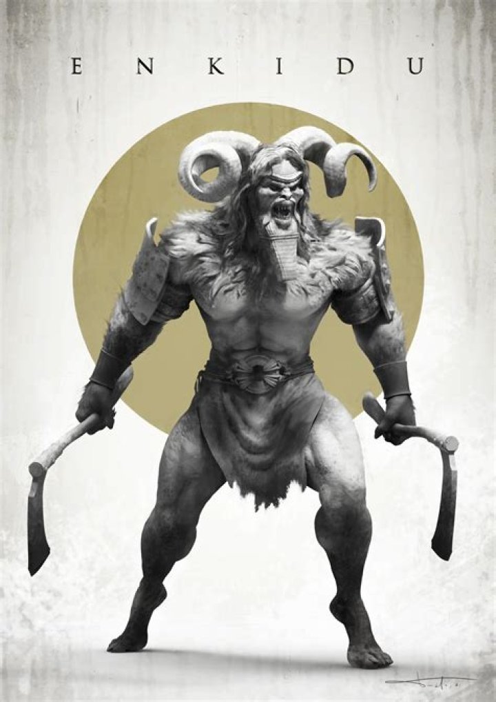 What makes Enkidu a civilized man