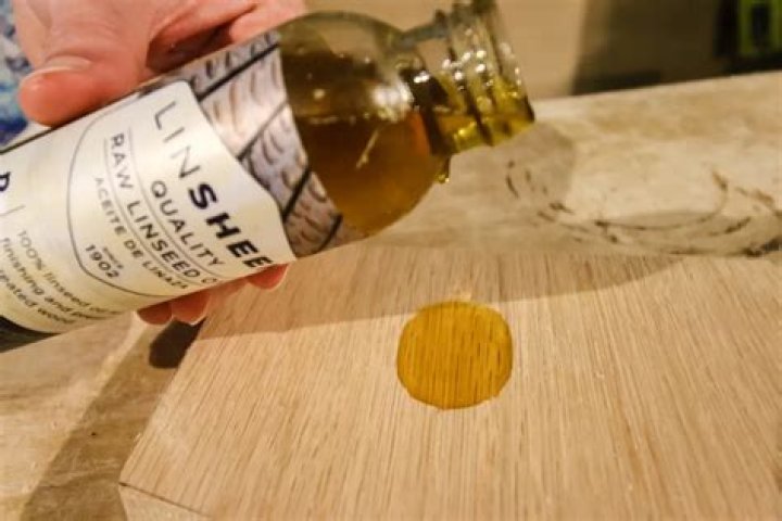 What removes linseed oil wood