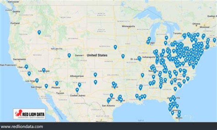 What states are 84 Lumber located