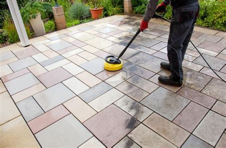 What to clean outdoor pavers with