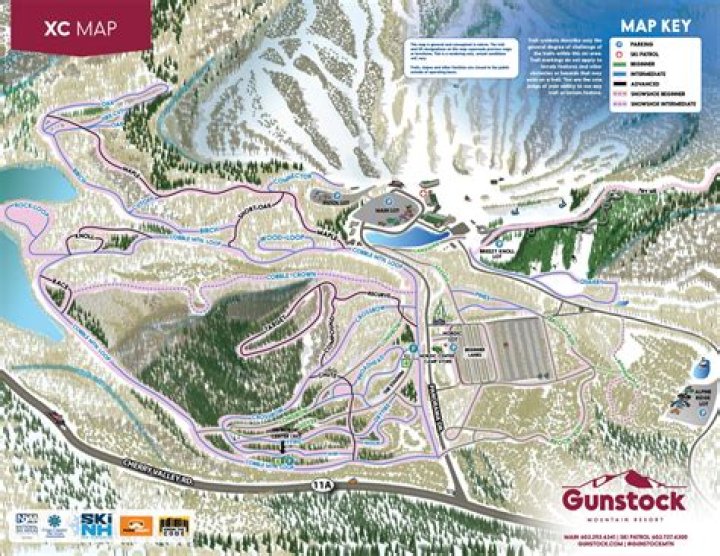 What town is Gunstock Mountain in