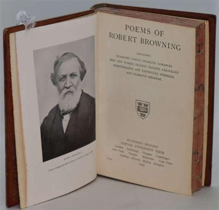 What was Robert Brownings first poem