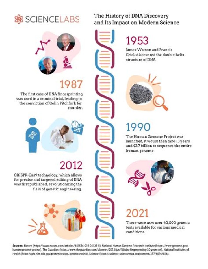 When and where was DNA discovered