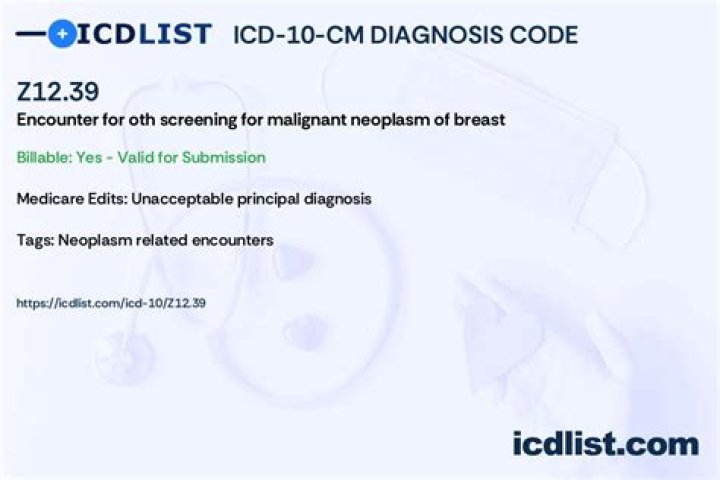 When do you use ICD 10 Z12 39