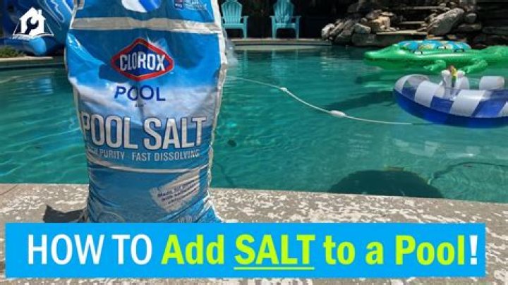 When should I add salt to my pool