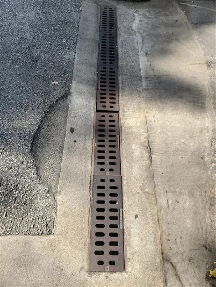 When would you use a trench drain