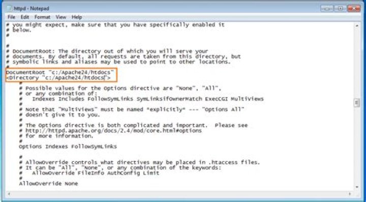 Where are Apache config files