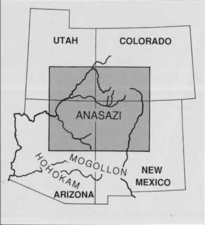 Where did the Anasazi live in