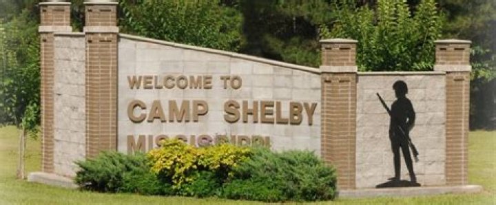Where is military Camp Shelby